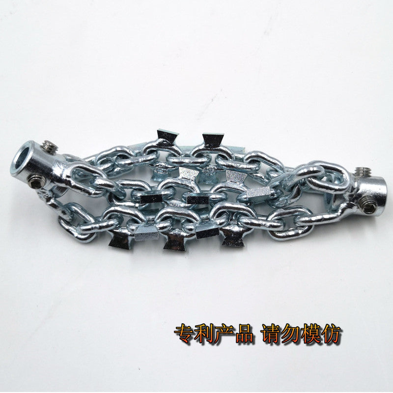 LEADFEN with carbide-tip drain sink toilet unclog DN100mm pipe aquatic weed removal tool 10mm flexible shaft cable Brush cutter