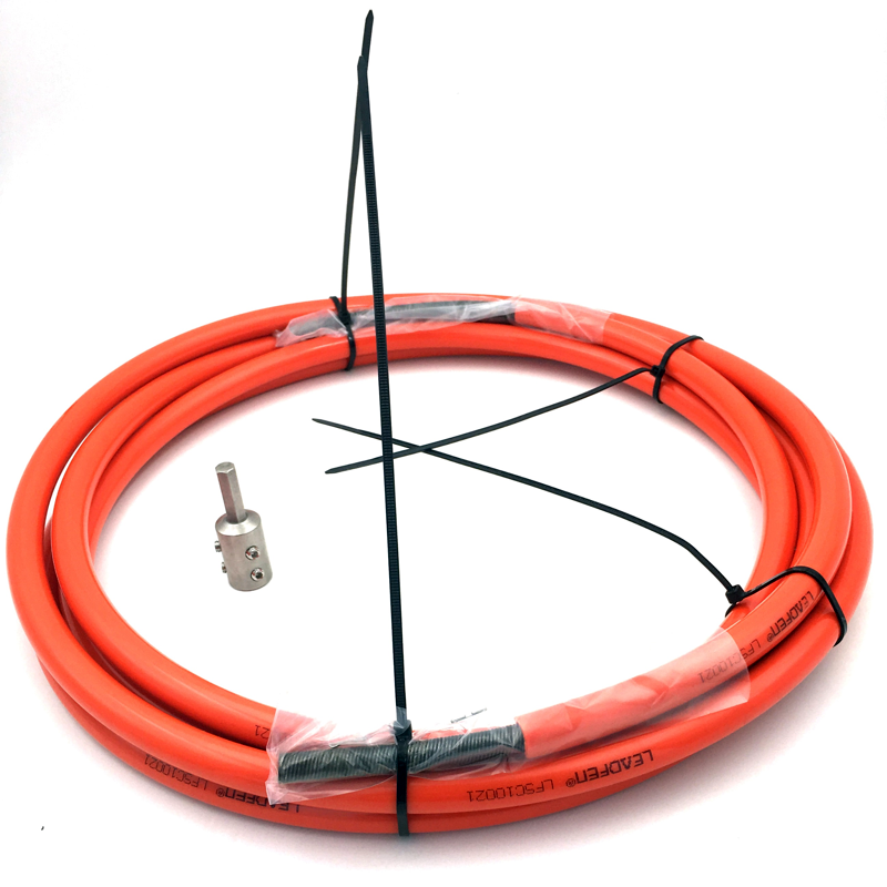 LEADFEN with 10mm Flexible Cable 5m length for cleanning chain cutter snake cleaner